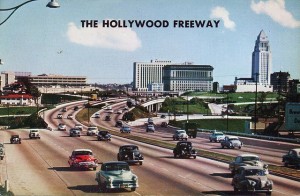 HOLLYWOOD FREEWAY 1940s 1950s