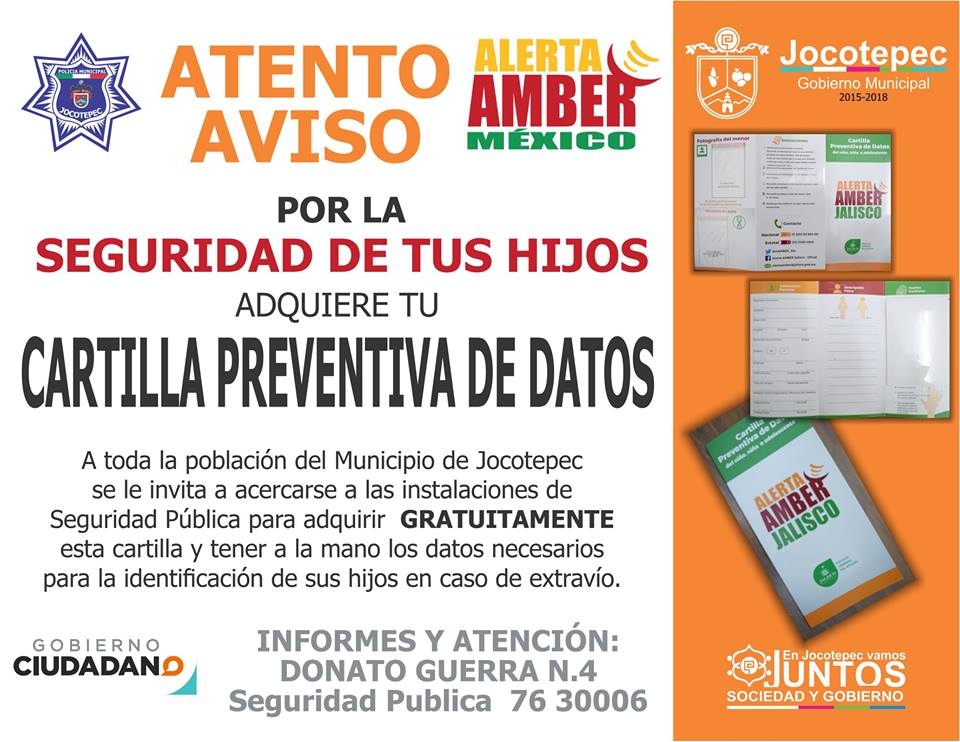 ATENTO AVISO,DE ALERTA AMBER,JOCOTEPEC.