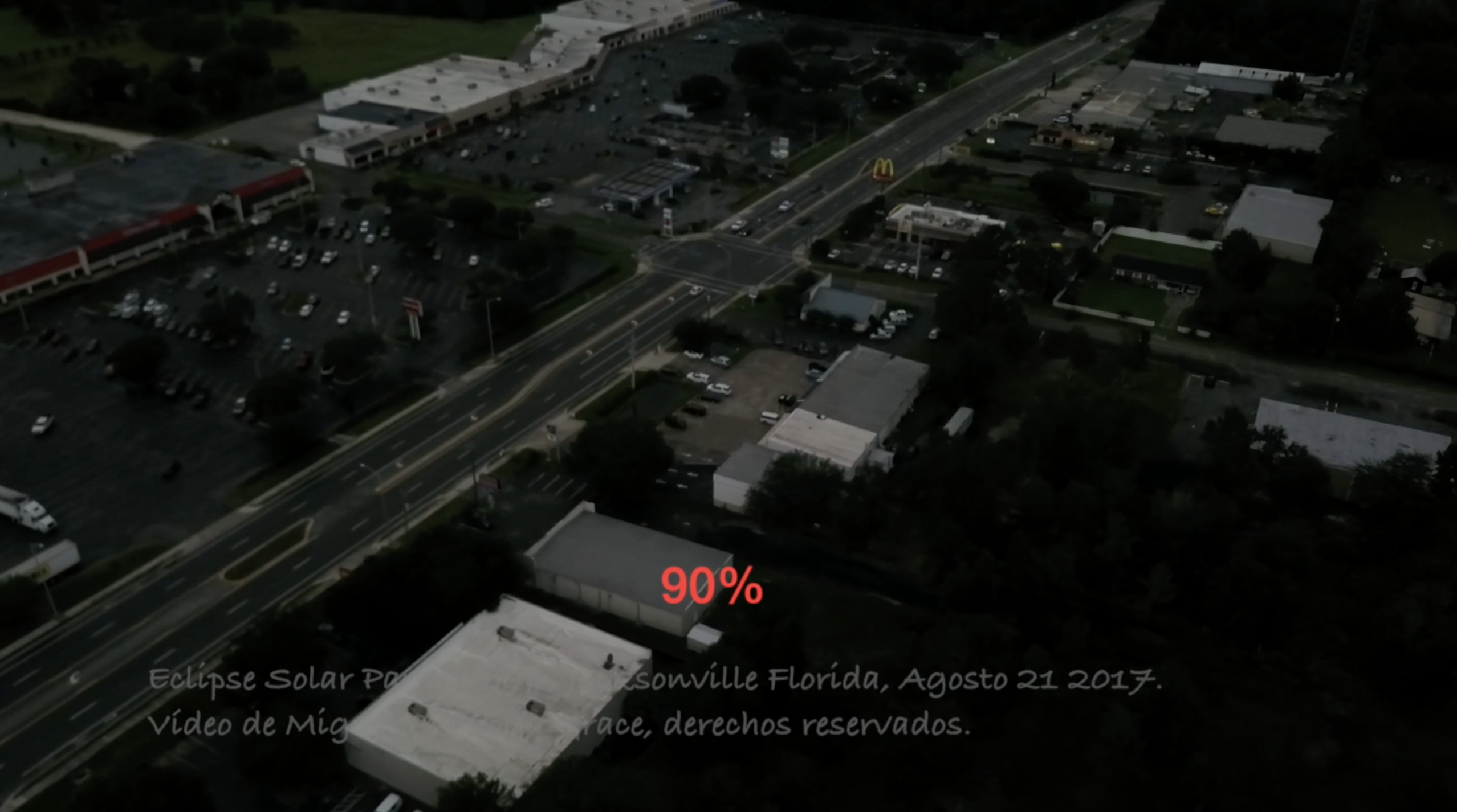 Efecto del Eclipse en la Luz Ambiental