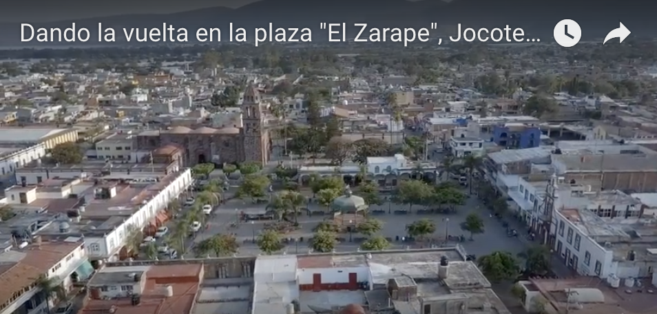 Una vuelta a la plaza “El Zarape”