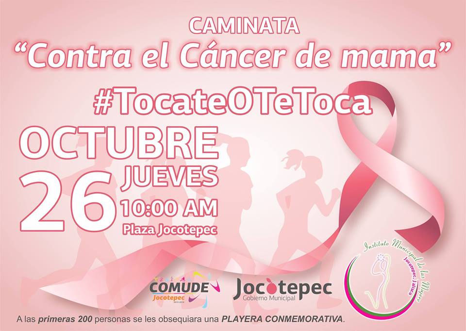 CAMINATA CONTRA EL CANCER DE MAMA 26 DE OCTUBRE
